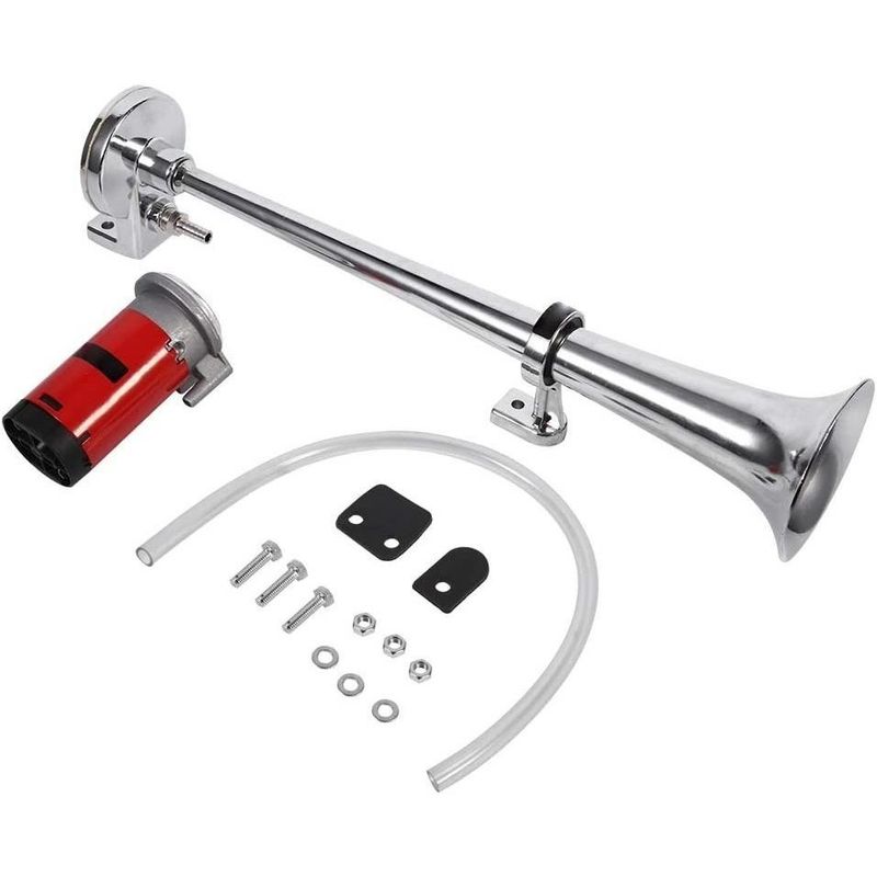 GENERICO - Bocina de Aire para Auto 12W Trompeta de Alerta