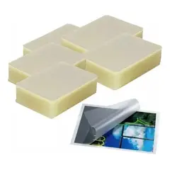 GENERICO - Pack de 100 Micas T tamaño Carnet para Laminado