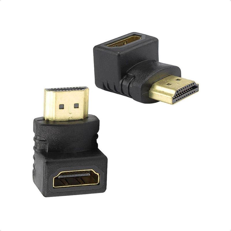 GENERICO - Adaptador HDMI Macho a Hembra para TV - Extensor 1080p
