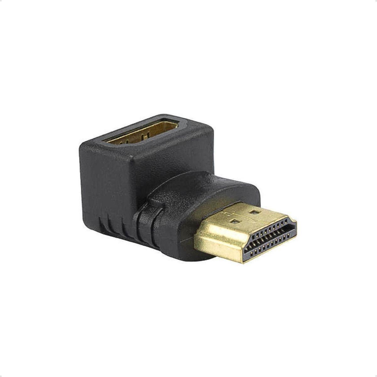 GENERICO - Adaptador HDMI Macho a Hembra para TV - Extensor 1080p
