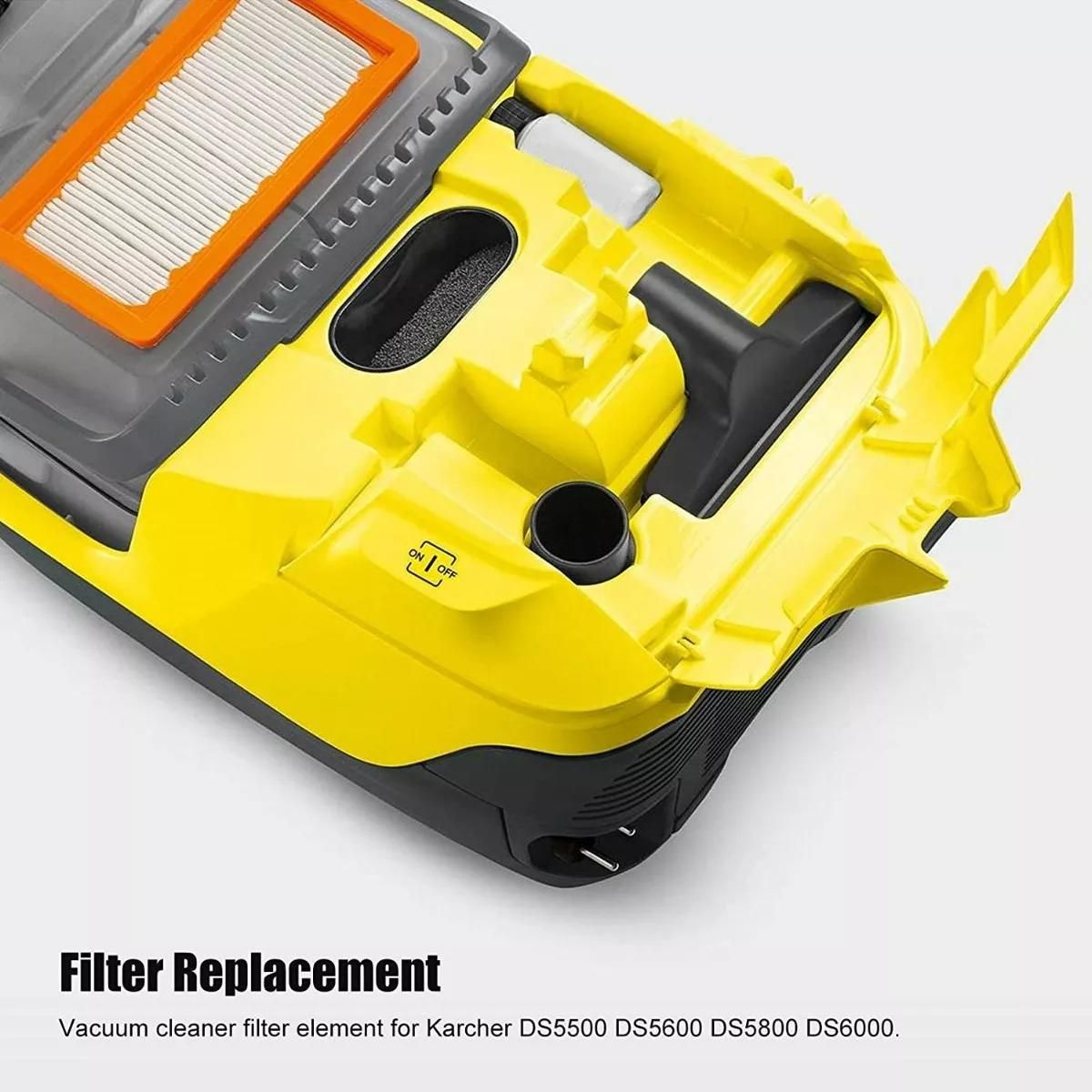 GENERICO - Filtro de Repuesto para Aspiradoras Karcher DS5500DS6000