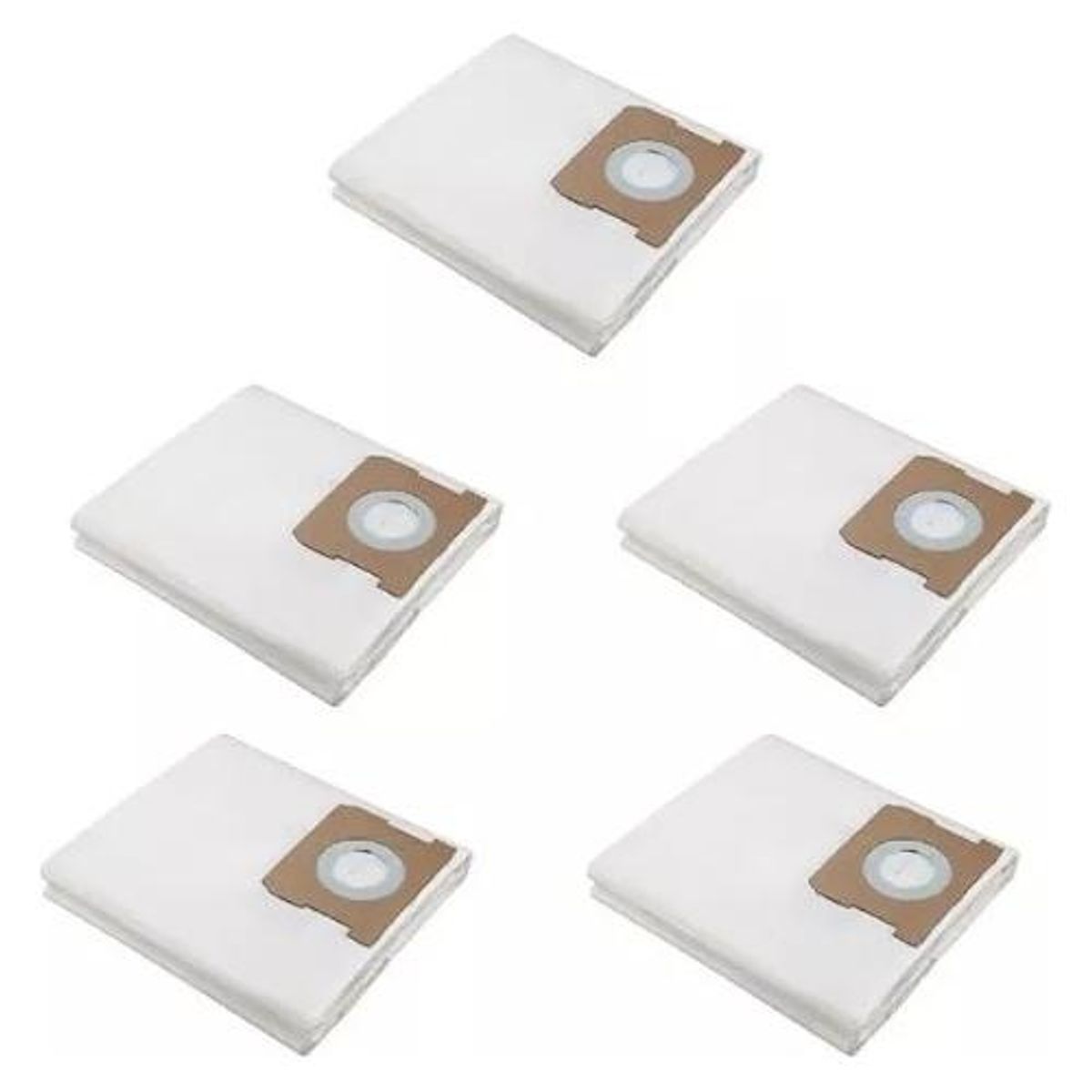 GENERICO - Set de 5 Bolsas Desechables de Papel para Aspiradora