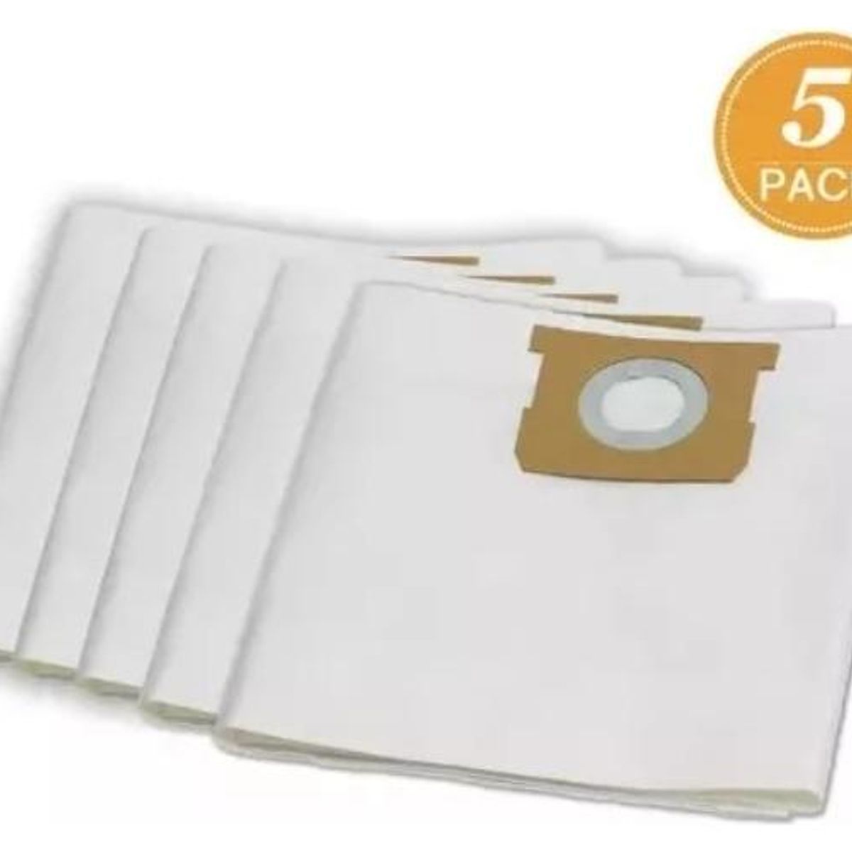 GENERICO - Set de 5 Bolsas Desechables de Papel para Aspiradora