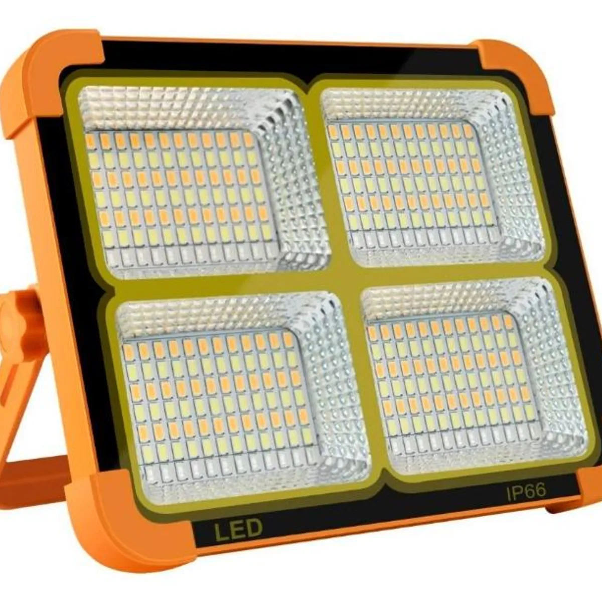 GENERICO - Luz Solar Portátil LED 100W 10000LM con Protección IP66