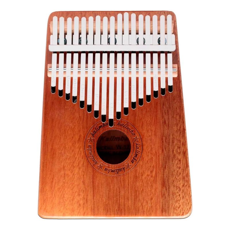 GENERICO - Kalimba de 17 Teclas en Madera y Acero Color Marrón