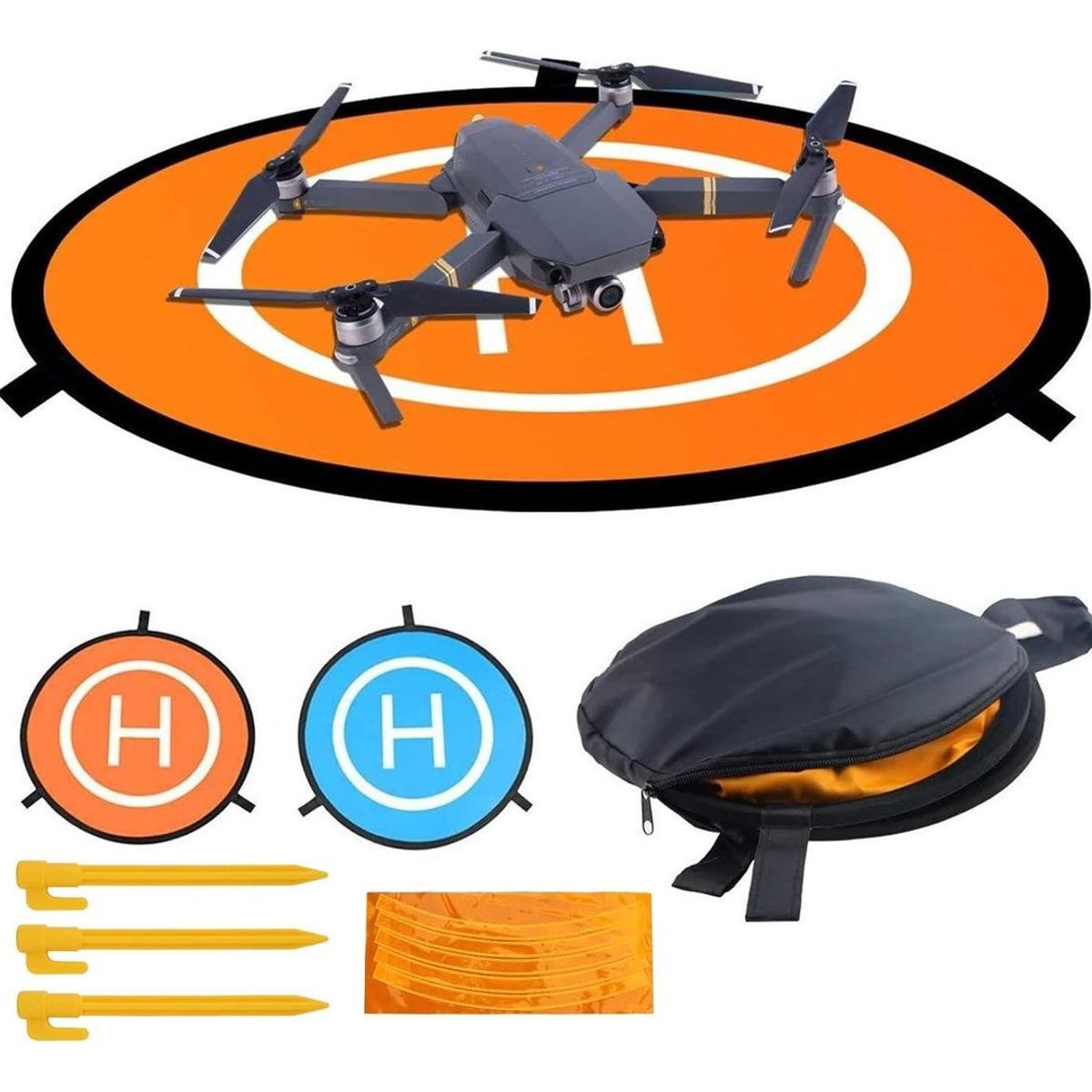 GENERICO - Helipuerto Landing Pad de 75 cm para Drones