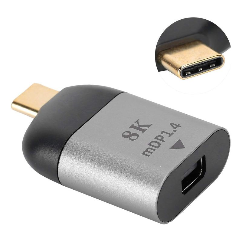 GENERICO - Adaptador USB C 31 a DisplayPort 14 8K 60Hz4K 120Hz