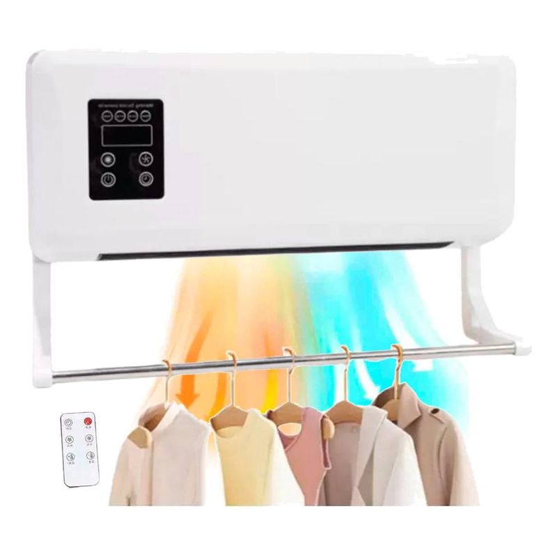 GENERICO - Estufa Eléctrica Portátil con Secador de Ropa