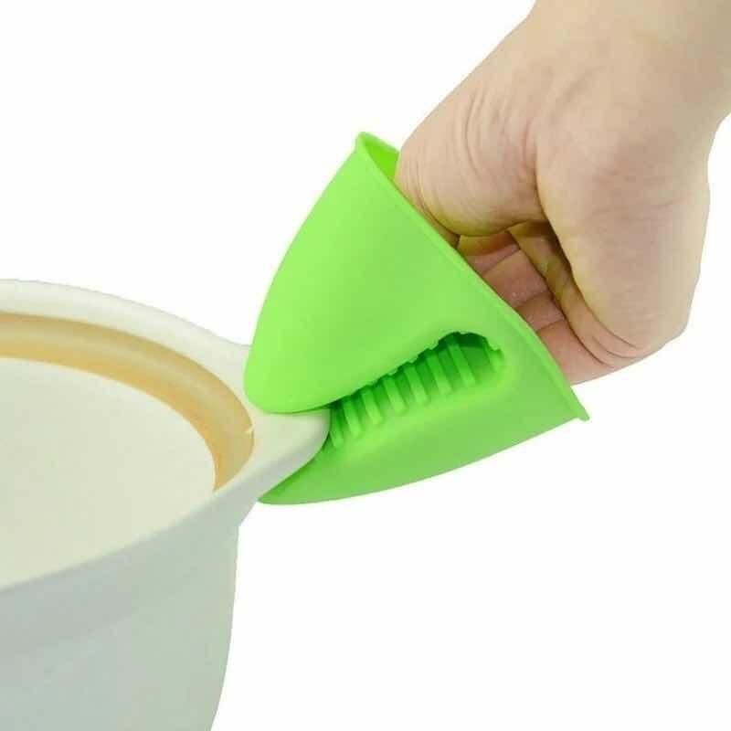 GENERICO - Guantes de Siliconas para Manejo de Olla y Sartén Caliente
