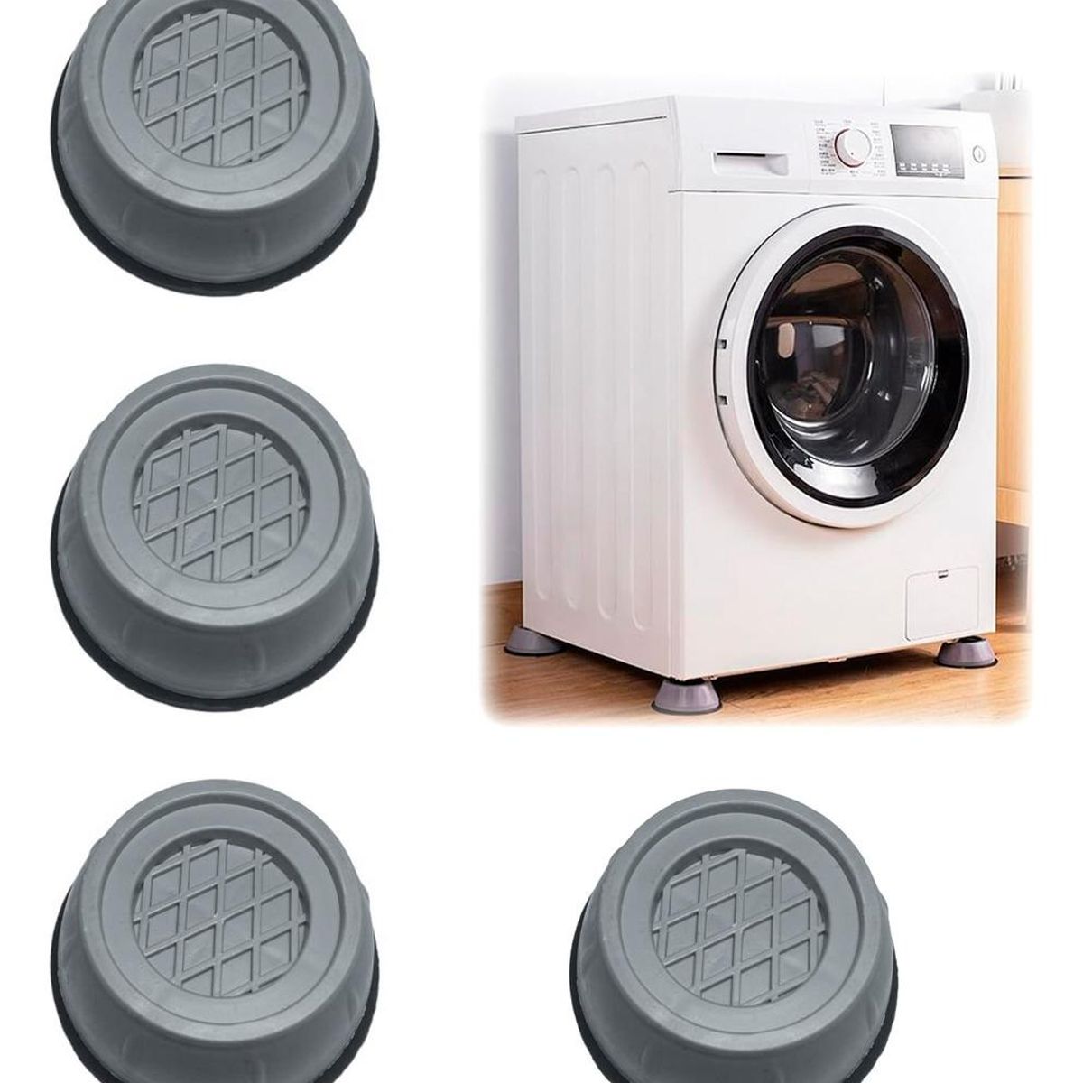 GENERICO - Almohadillas Antivibración para Electrodomésticos