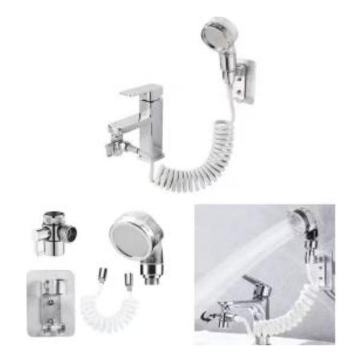 Llave Flexible con Extensión para Lavaplatos y Lavamanos, marca GENERICO - Foto Principal