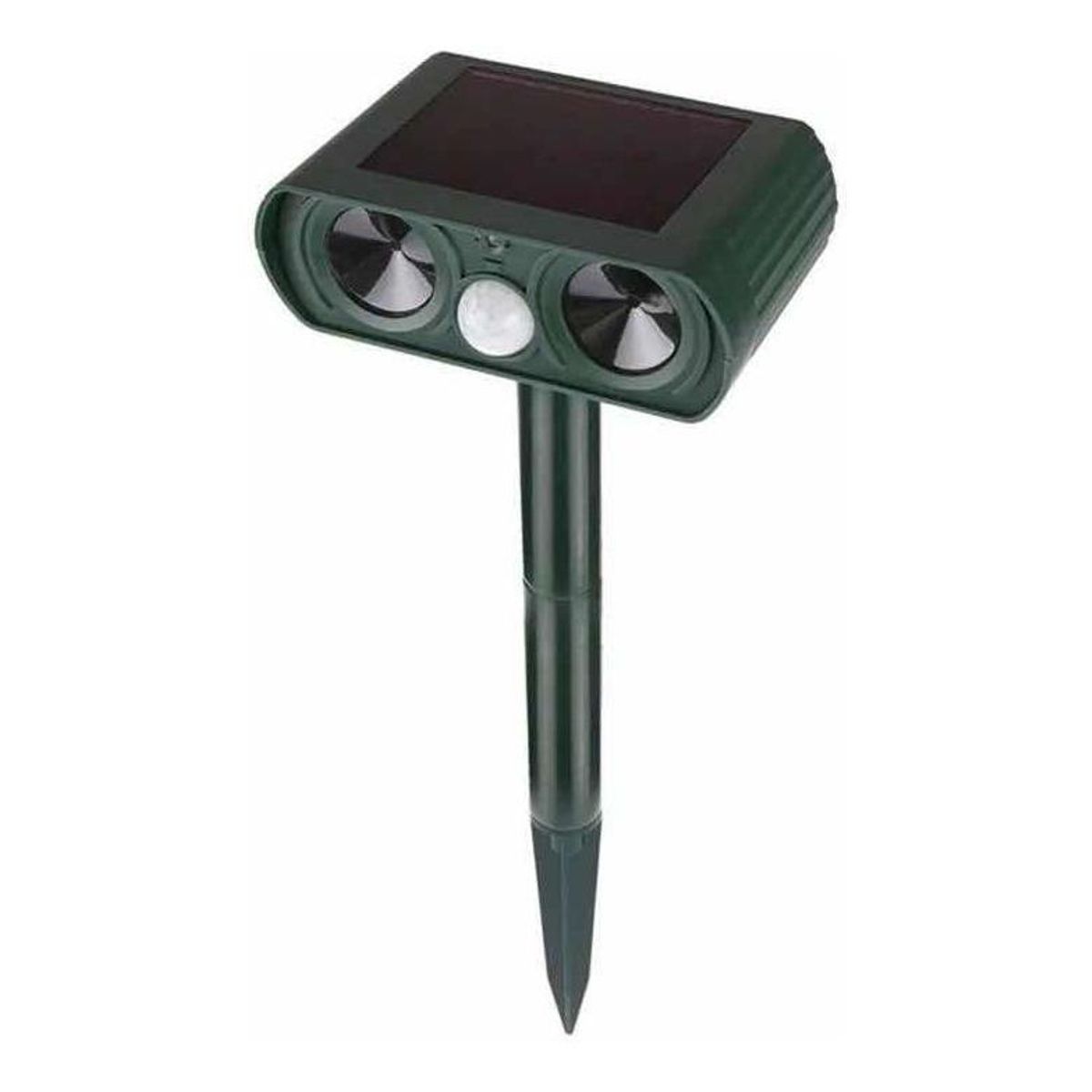 GENERICO - Repelente Ultrasonico Solar para Gatos y Perros