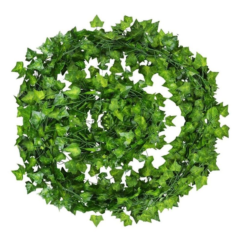 GENERICO - Pack de 12 Tiras de Planta Enredadera Artificial para Decoración