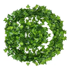 GENERICO - Pack de 12 Tiras de Planta Enredadera Artificial para Decoración