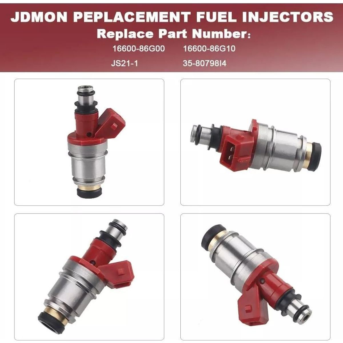 GENERICO - Inyector de Combustible para Nissan Terrano D21 24L.