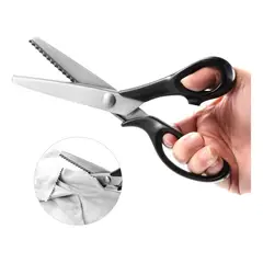 GENERICO - Tijeras Zig Zag para Cortar Tela y Manualidades