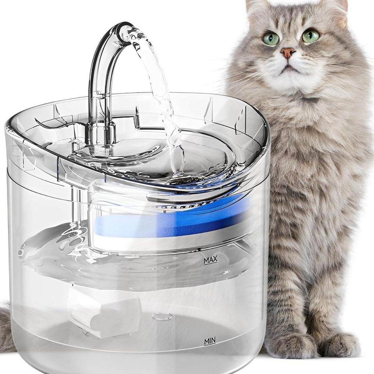 GENERICO - Dispensador Automático de Agua para Mascotas con Sensor