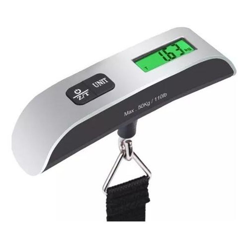 GENERICO - Balanza Digital de Maleta con Pantalla LED 50kg