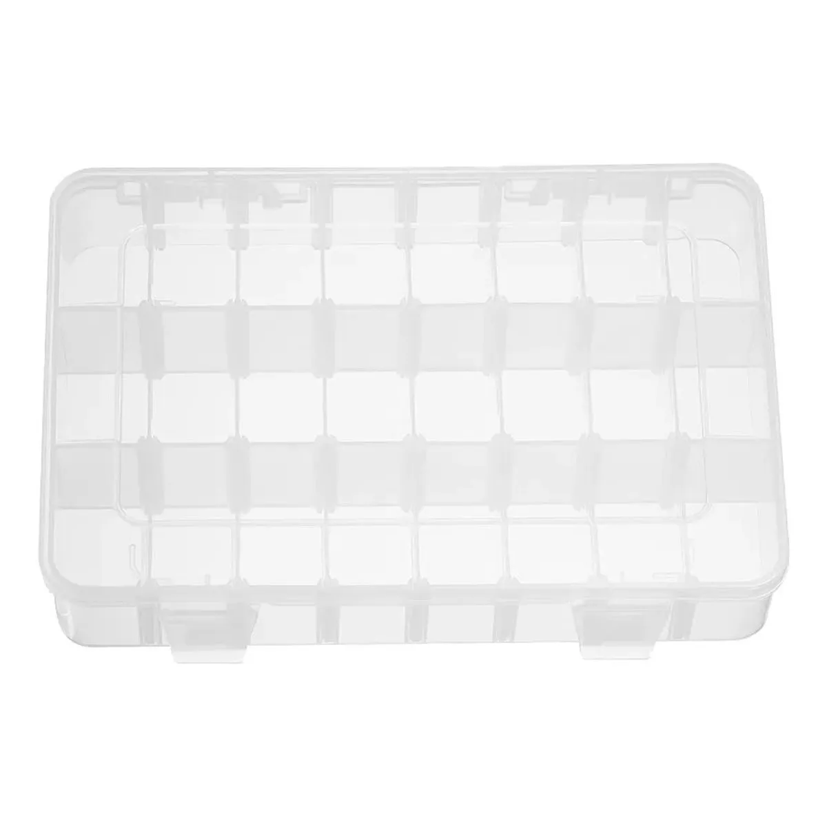 GENERICO - Caja Organizadora Transparente con 24 Compartimientos