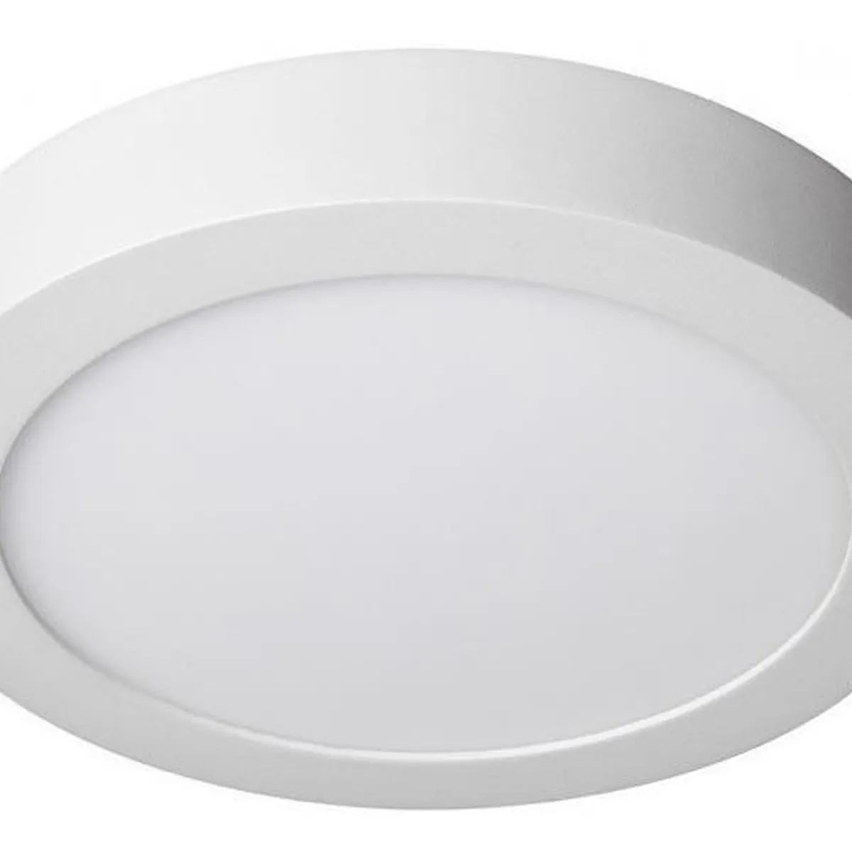 GENERICO - Foco Panel Plafón LED Sobrepuesto Redondo 24W Blanco Frío