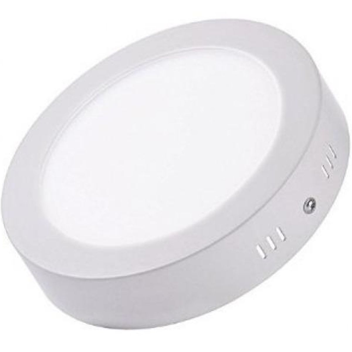GENERICO - Foco Panel Plafón LED Sobrepuesto Redondo 24W Blanco Frío