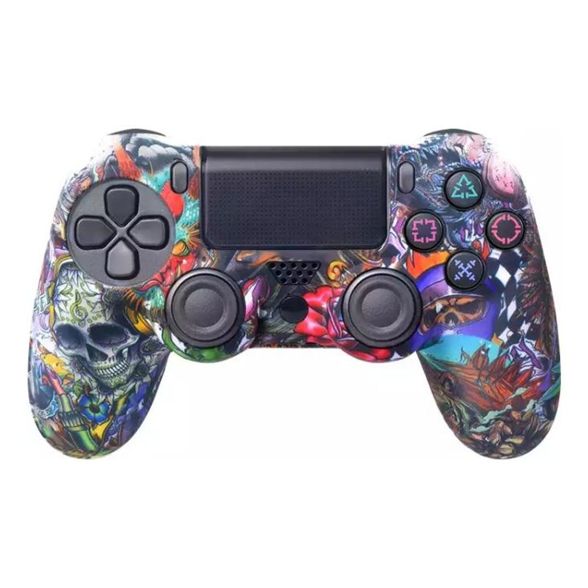 GENERICO - Funda de Silicona Antideslizante para Control de PS4