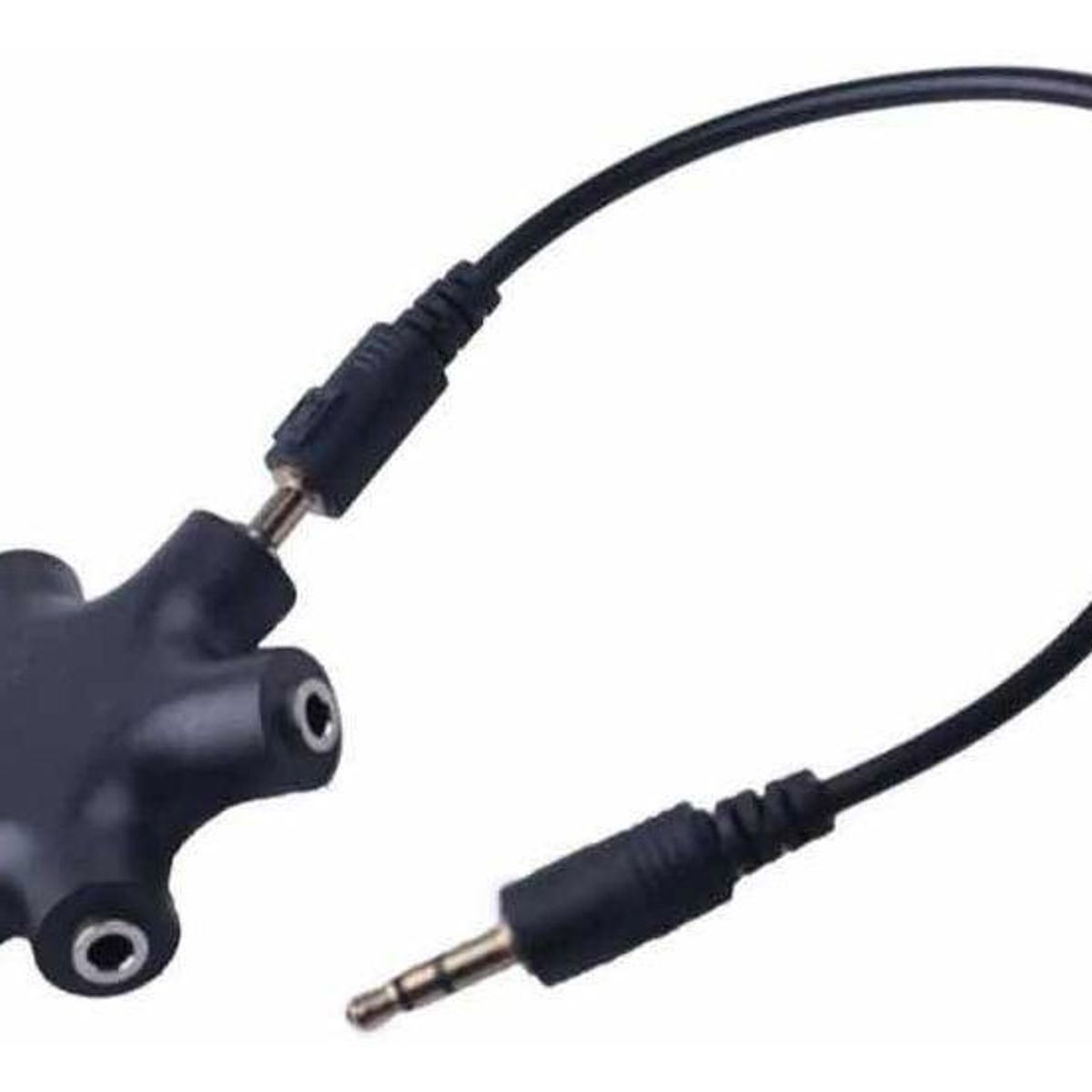 GENERICO - Cable Splitter de Audio 35mm 1 Macho a 5 Hembras