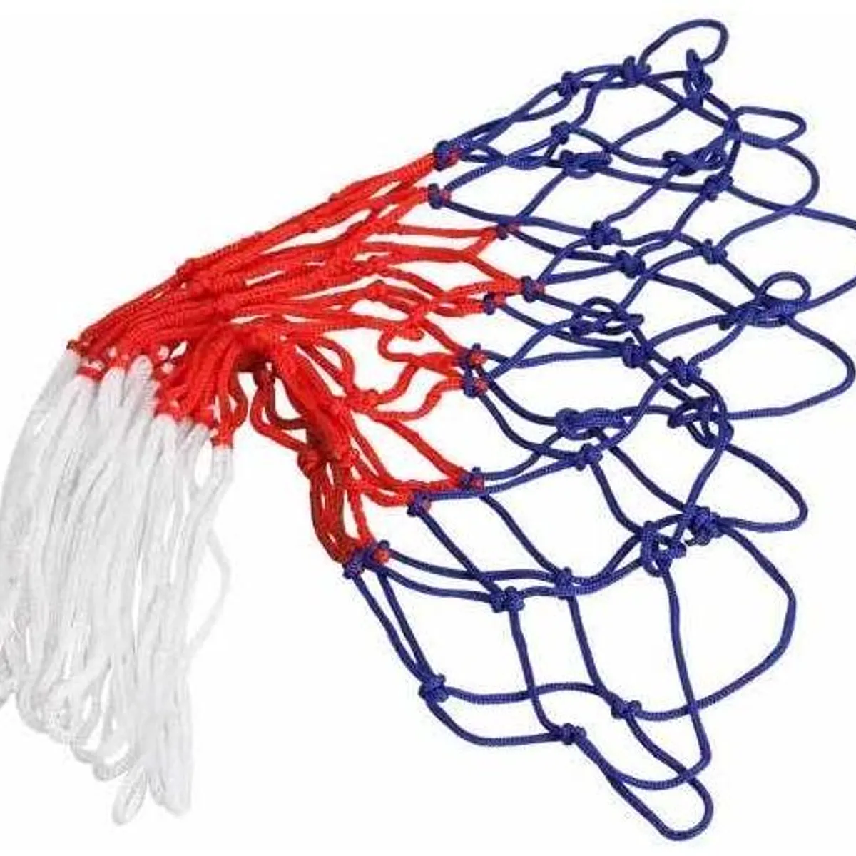 GENERICO - Red de Básquetbol Tricolor Resistente para Aro