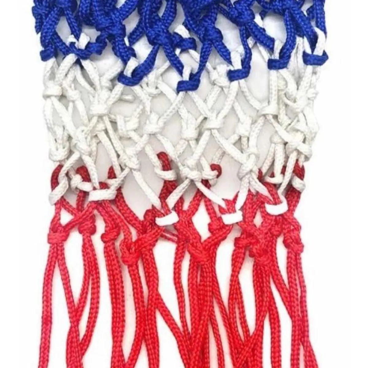 GENERICO - Red de Básquetbol Tricolor Resistente para Aro