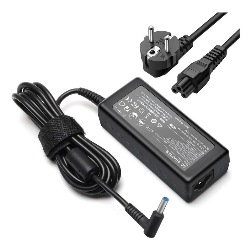 GENERICO - Cargador Universal para Notebook 65W con Punta Azul