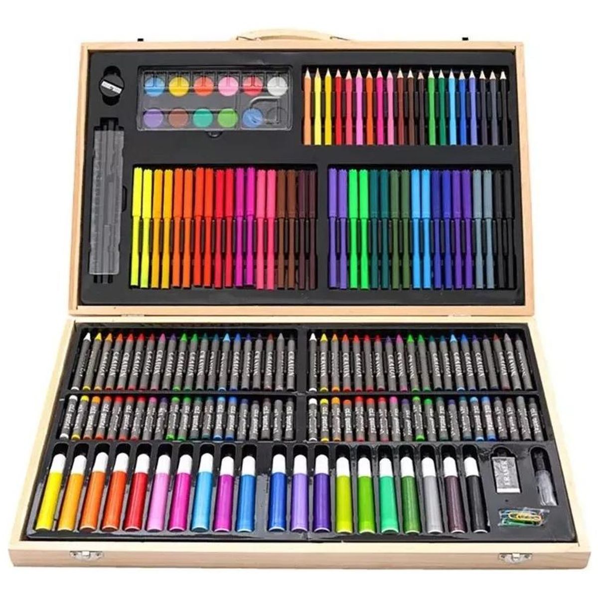 GENERICO - Maleta de Dibujo Infantil con 180 Piezas para Arte Escolar
