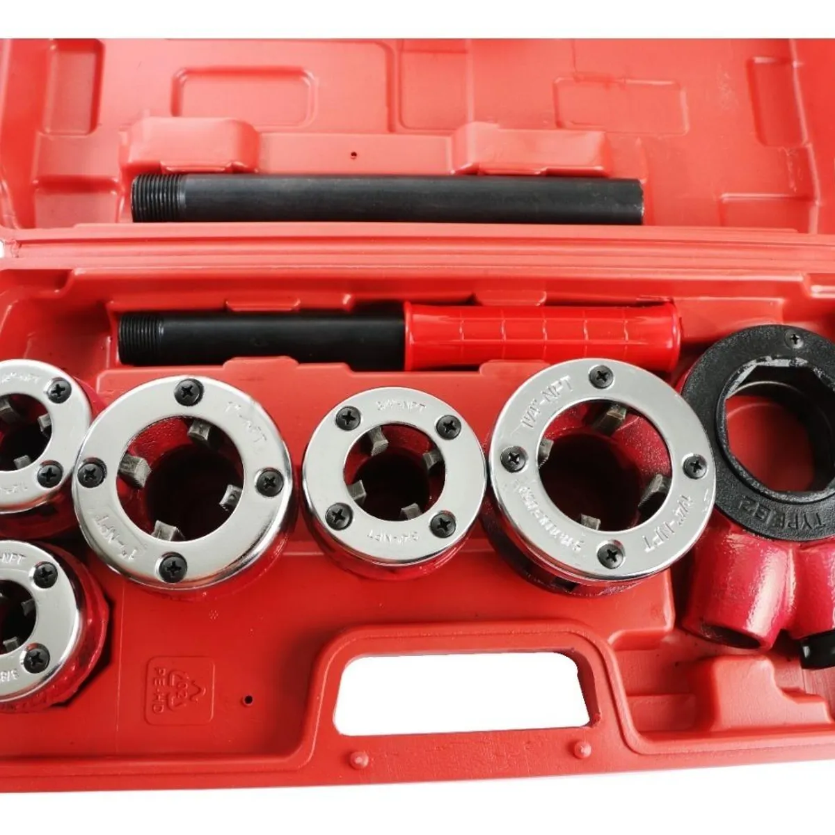 GENERICO - Set de Terrajas Manuales para Tubo - 6 Piezas