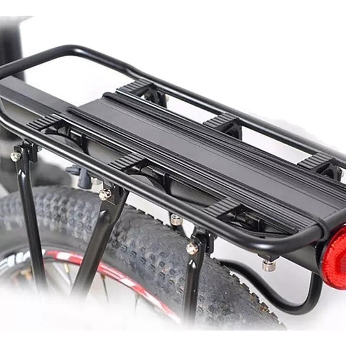 GENERICO - Portabicicletas Ajustable para Alforjas Resistente