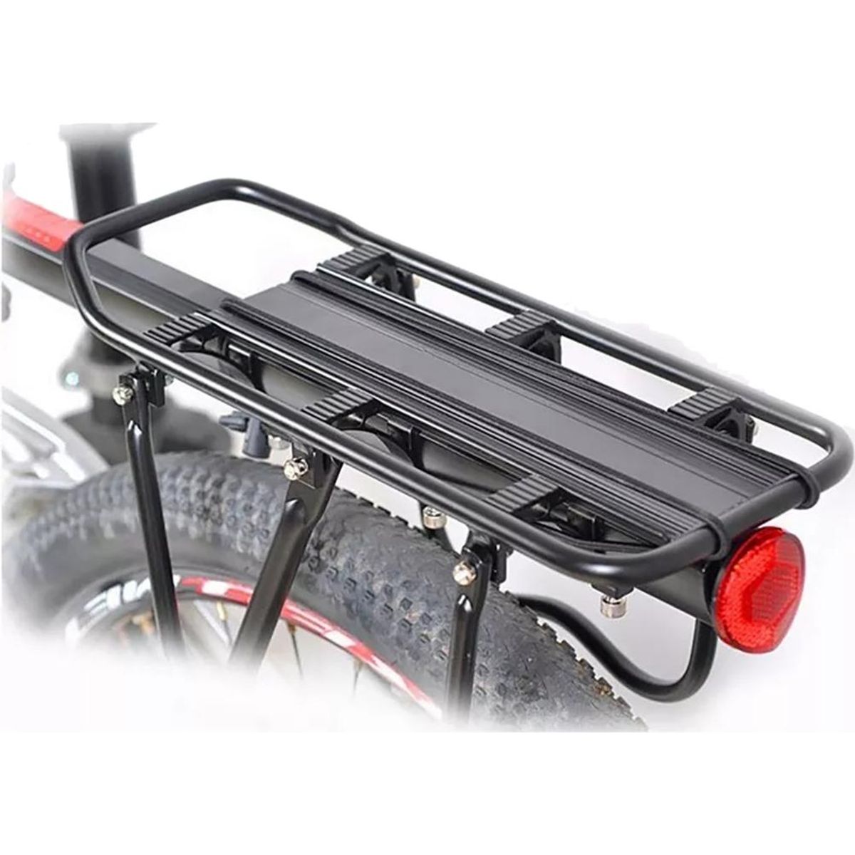 GENERICO - Portabicicletas Ajustable para Alforjas Resistente