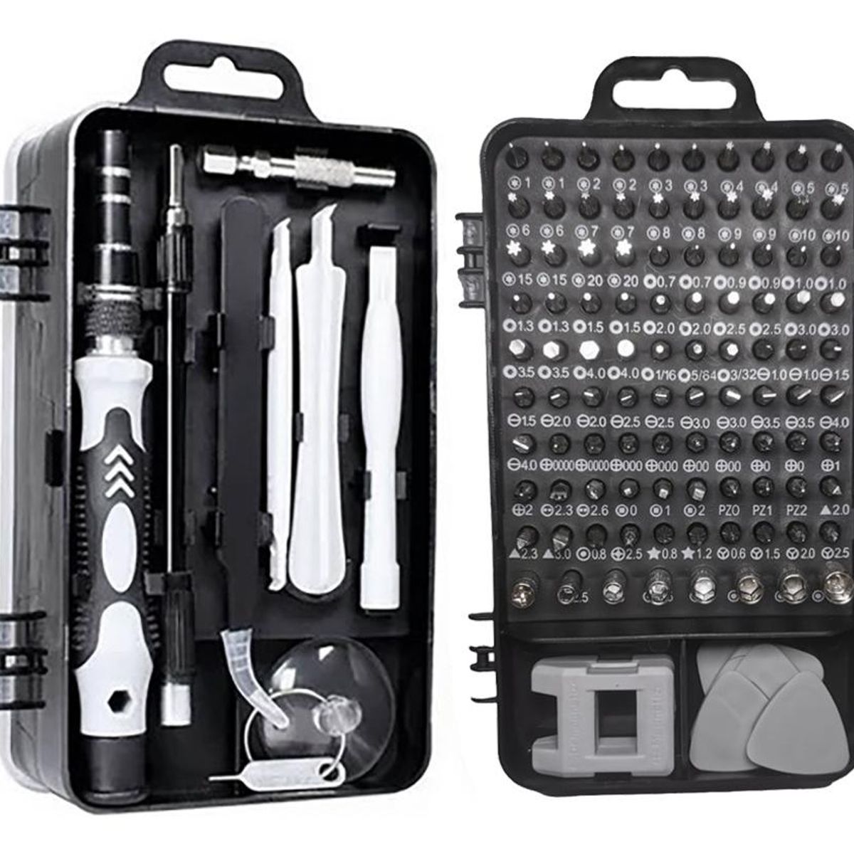 GENERICO - Set de 115 Destornilladores de Precisión Magnéticos