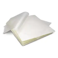GENERICO - Paquete de 100 Laminas Transparente para Termolaminado A3