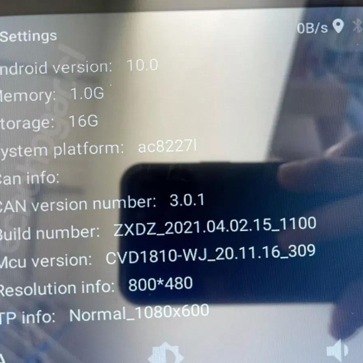 GENERICO - Radio Android Táctil 9" con GPS y Bluetooth