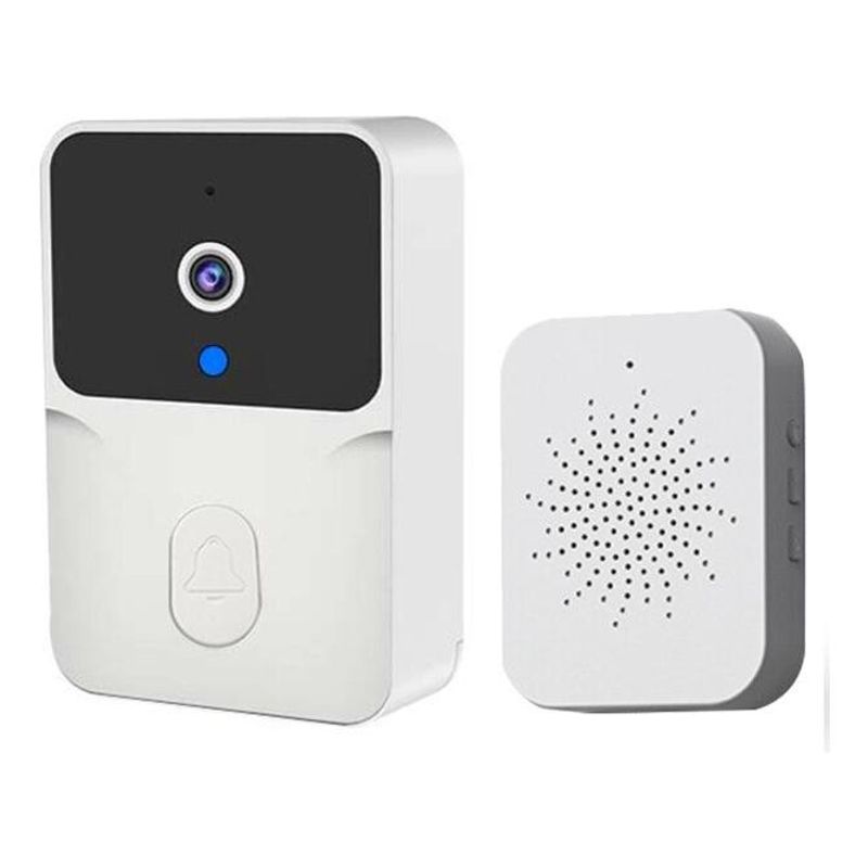 GENERICO - Timbre Portero Inalámbrico con Cámara y Conexión Wifi