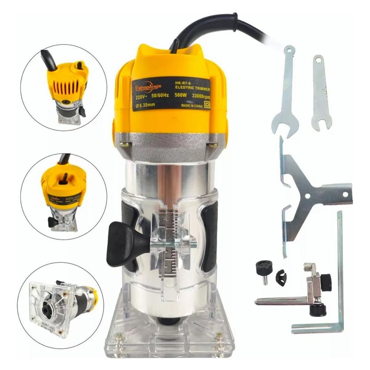 GENERICO - Fresadora Router Tupi de Alta Potencia 33000 RPM