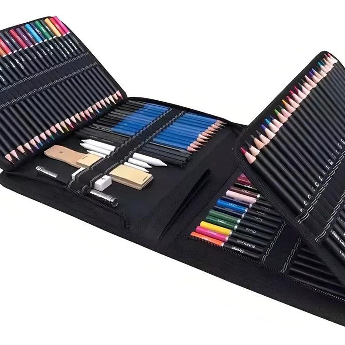 GENERICO - Set de Arte Completo de 145 Piezas para Dibujo y Pintura