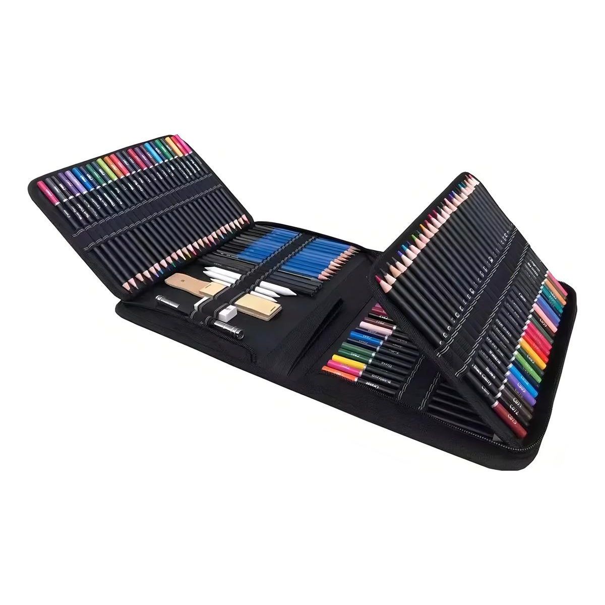 GENERICO - Set de Arte Completo de 145 Piezas para Dibujo y Pintura