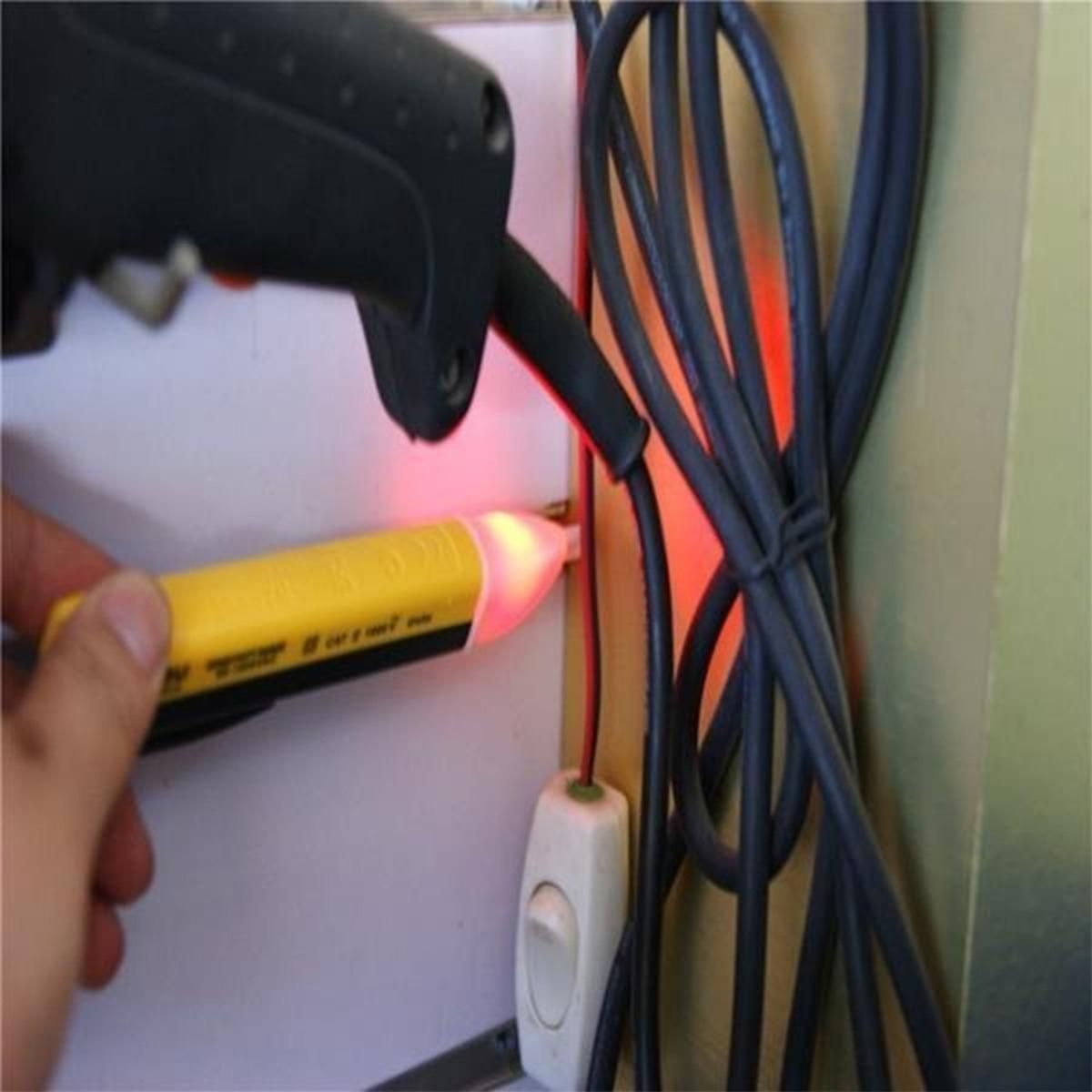 GENERICO - Detector de Voltaje Sin Contacto 90-1000V AC Compacto