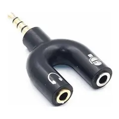 GENERICO - Adaptador Splitter 35mm para Audio y Micrófono