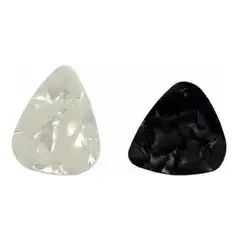 GENERICO - Pack de 2 Uñetas de Colores para Guitarra y Ukelele