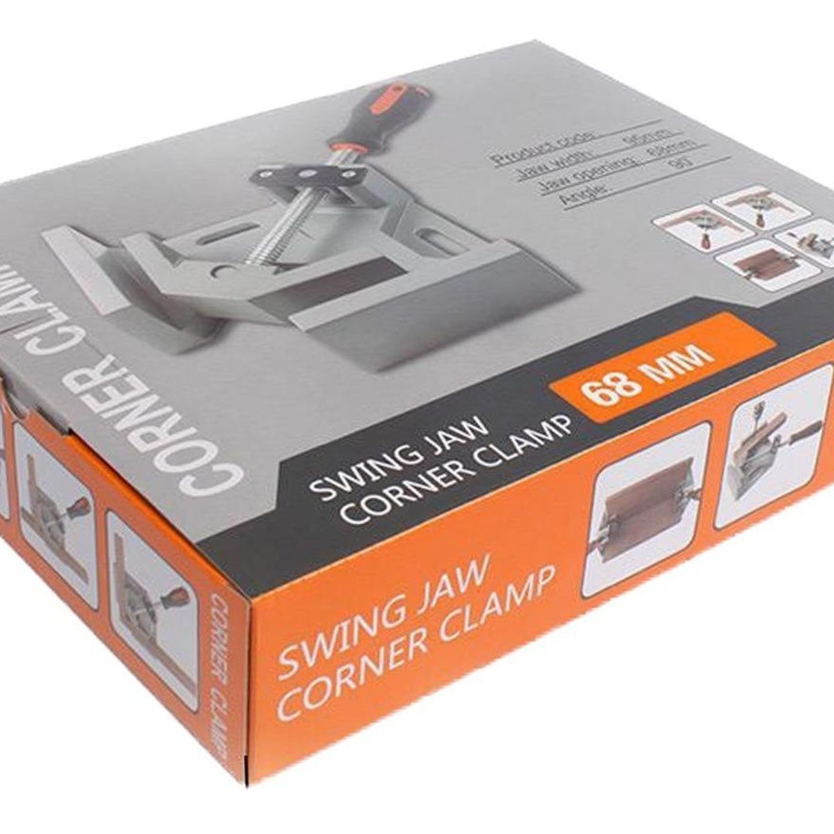 GENERICO - Prensa Abrazadera de Ángulo Recto 90 Grados para Carpintería