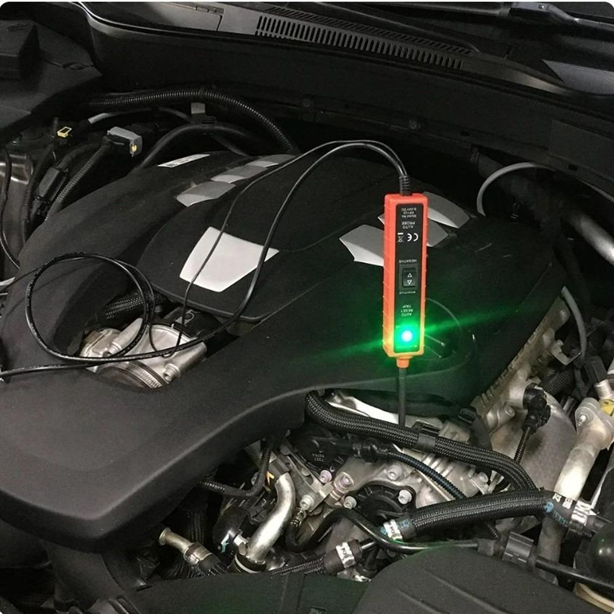 GENERICO - Probador de Circuitos Automotriz con LED y Zumbador