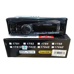 GENERICO - Radio para Auto con Bluetooth FM USB y SD