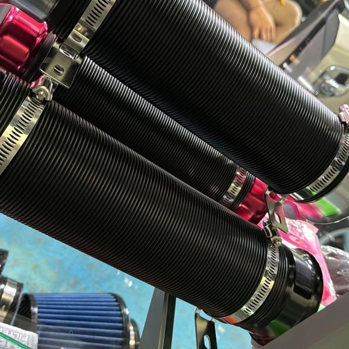 GENERICO - Tubo de Inducción Flexible Universal para Mejora de Aire