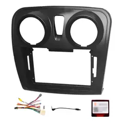 GENERICO - Bisel para Radio 9" Renault Sandero 14-17 con Canbus