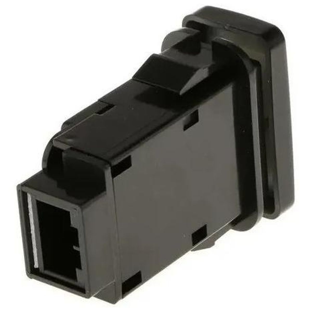 GENERICO - Interruptor de Luz LED Azul de 12V con Botón de Barra